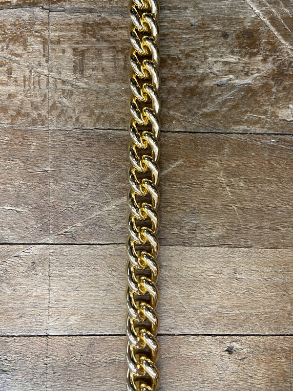 Catena 1.2 cm stondata oro