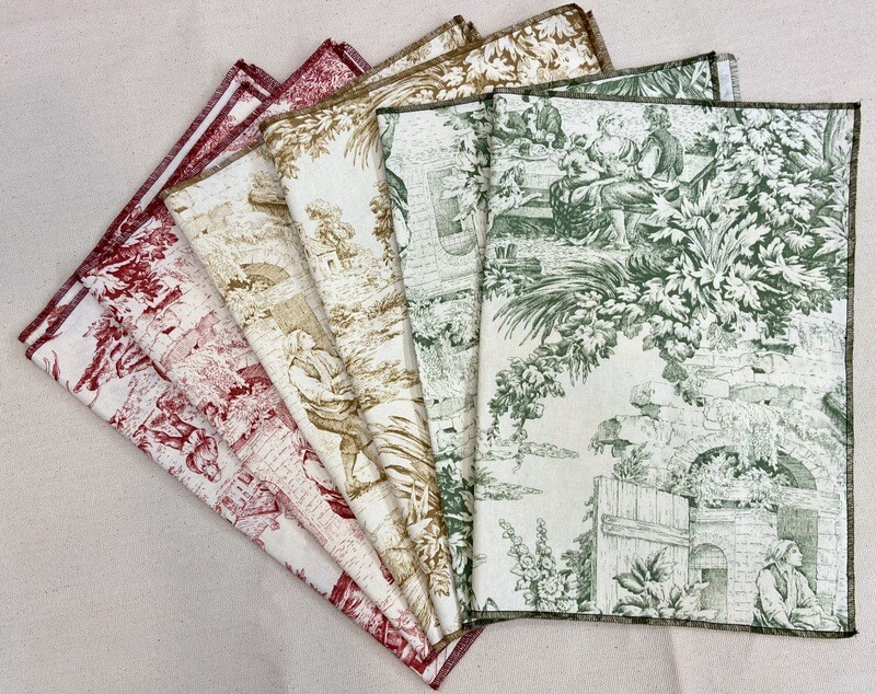 Tovagliette Americane Resinate Toile de Jouy