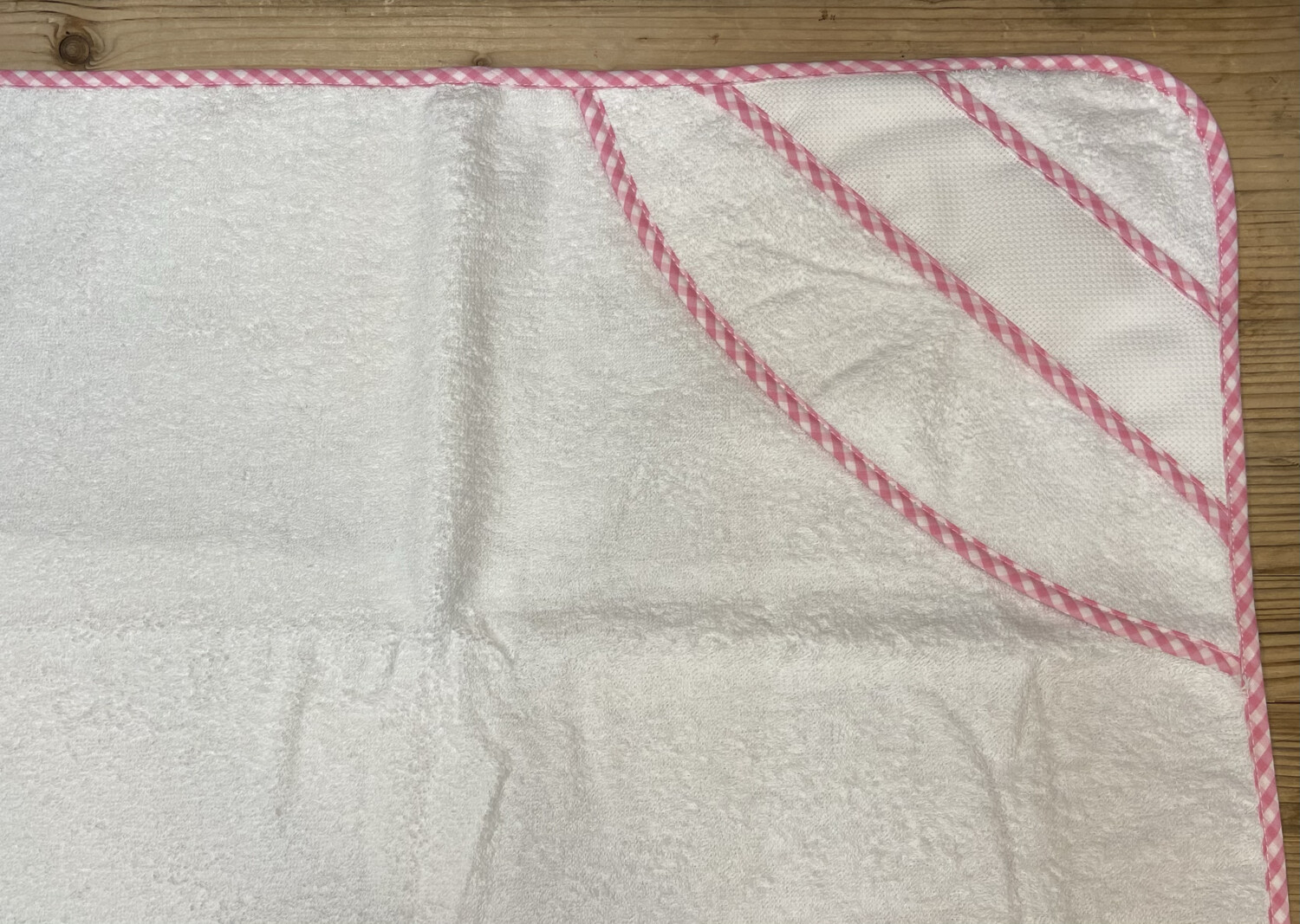 Accappatoio triangolo in Spugna, Colore: Rosa