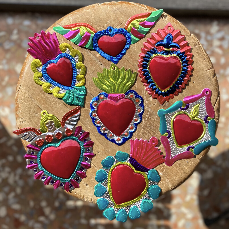 Cuore Sacro in Latta Medio