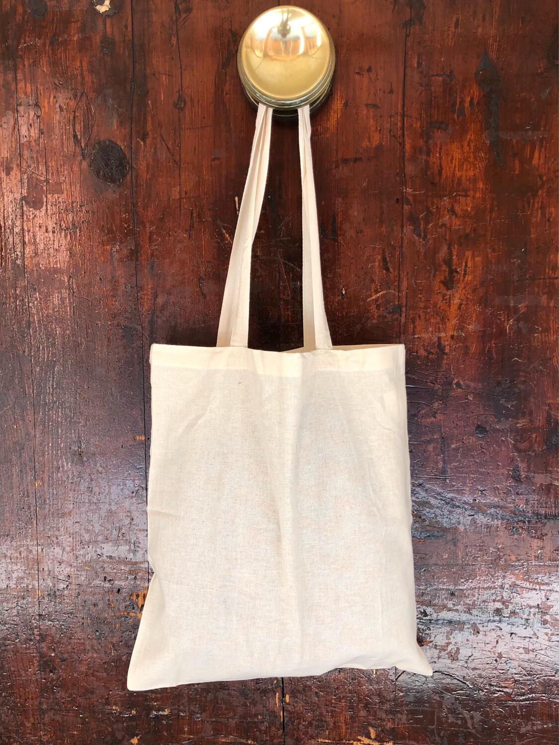 Shopper in cotone grezzo