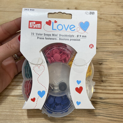Set di Automatici a pressione in plastica Prym Love