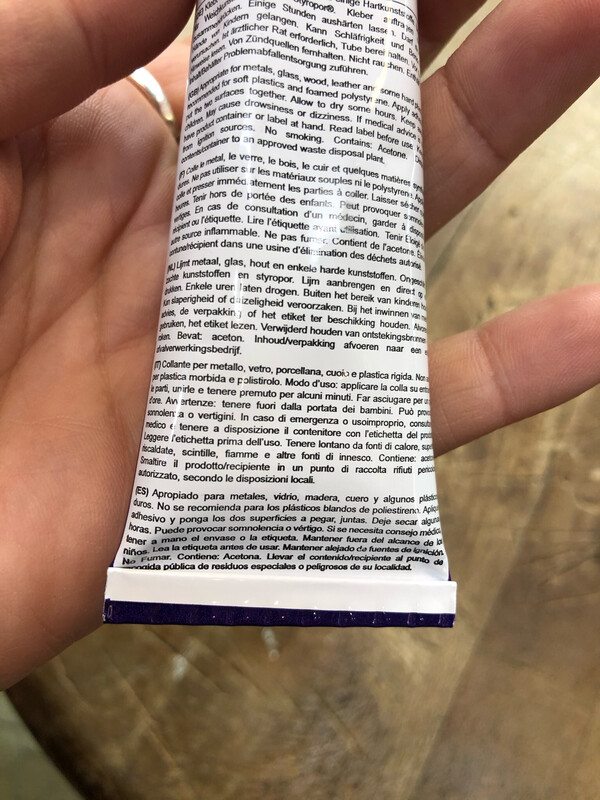Colla gel Bigiotteria