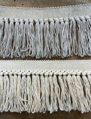 Frangiona Cotone Doppio Labbro con Nodini