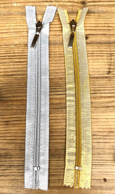 Zip 20 cm Lurex Zip 20 cm Lurex