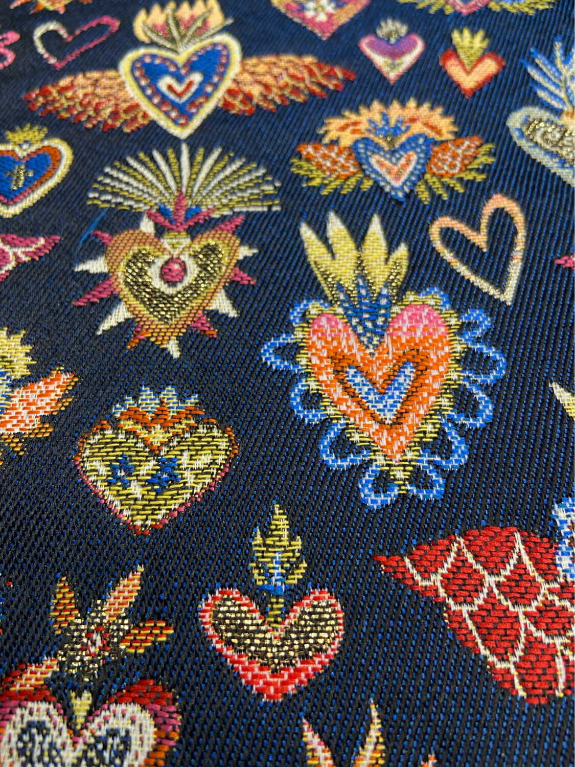 Gobelin Cuori Sacri Gobelin Cuori Sacri, Colore: Base Blu Scura