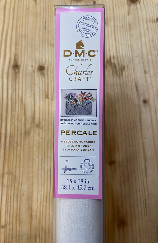 Tela Percale fine DMC per punch needle