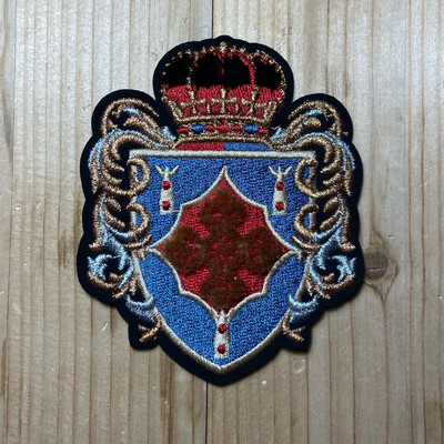 Applicazione stemma Corona e croce