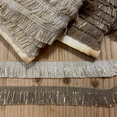 Frangia Cotone Lurex