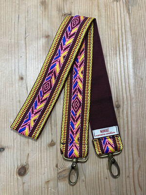 Tracolla Etnica Bordeaux