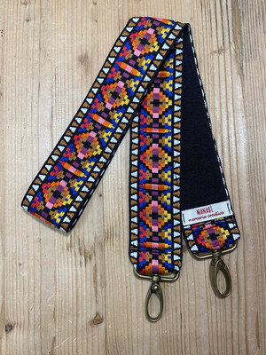 Tracolla Indios Multicolor Rosa
