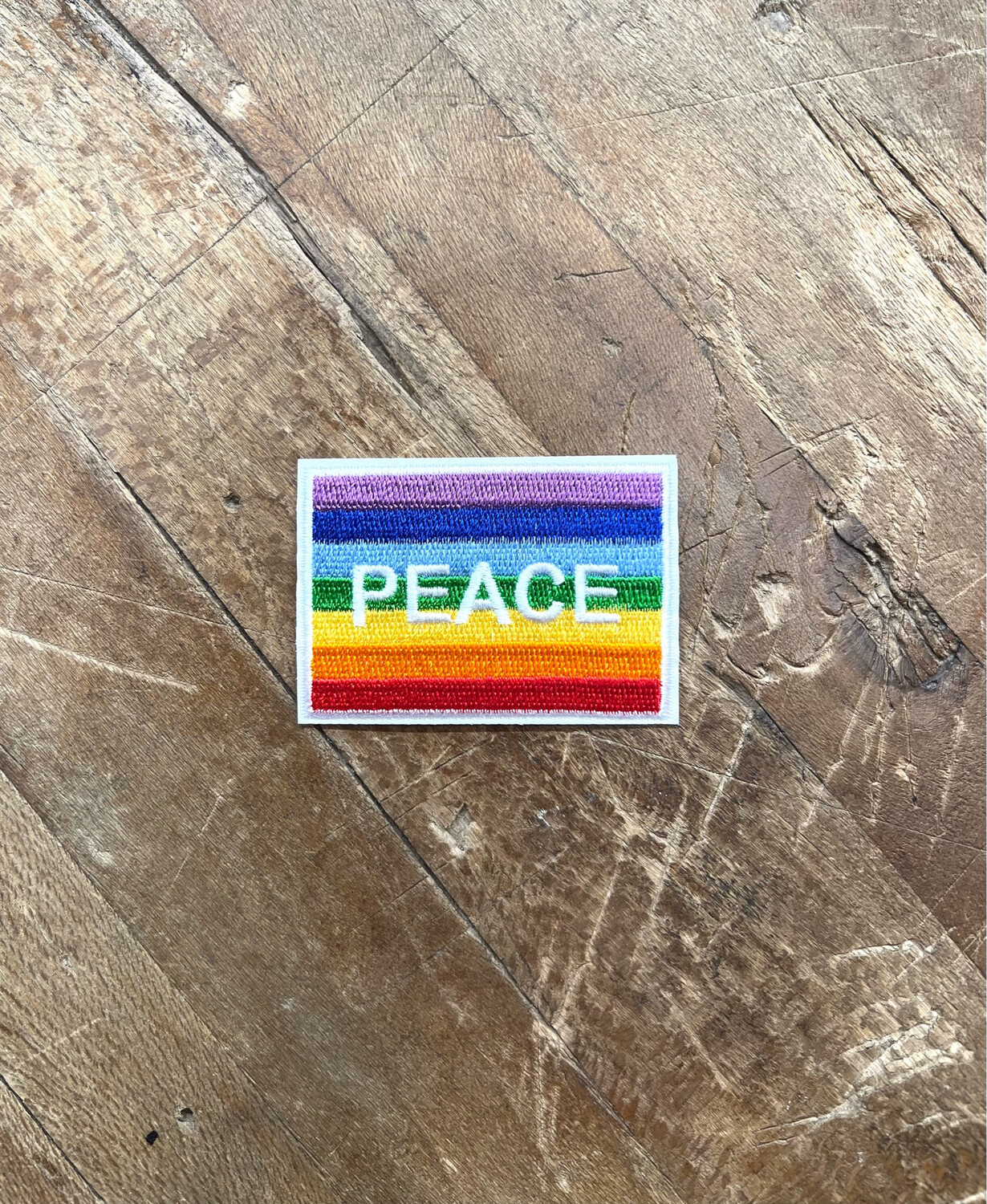 Applicazione Bandiera Arcobaleno PEACE