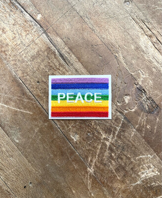 Applicazione Bandiera Arcobaleno PEACE