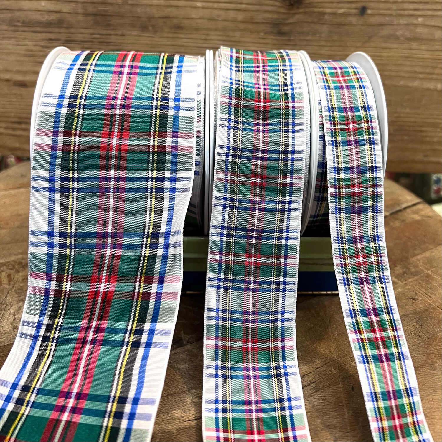 Nastro Tartan Bianco