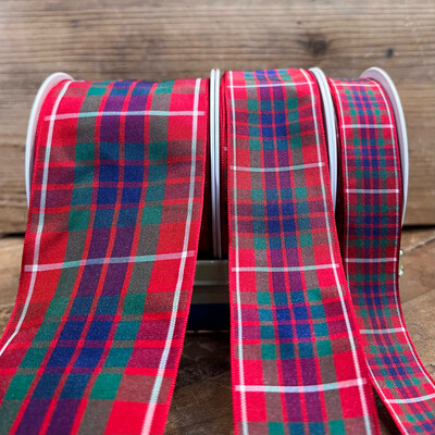 Nastro Tartan Rosso/Blu/Verde