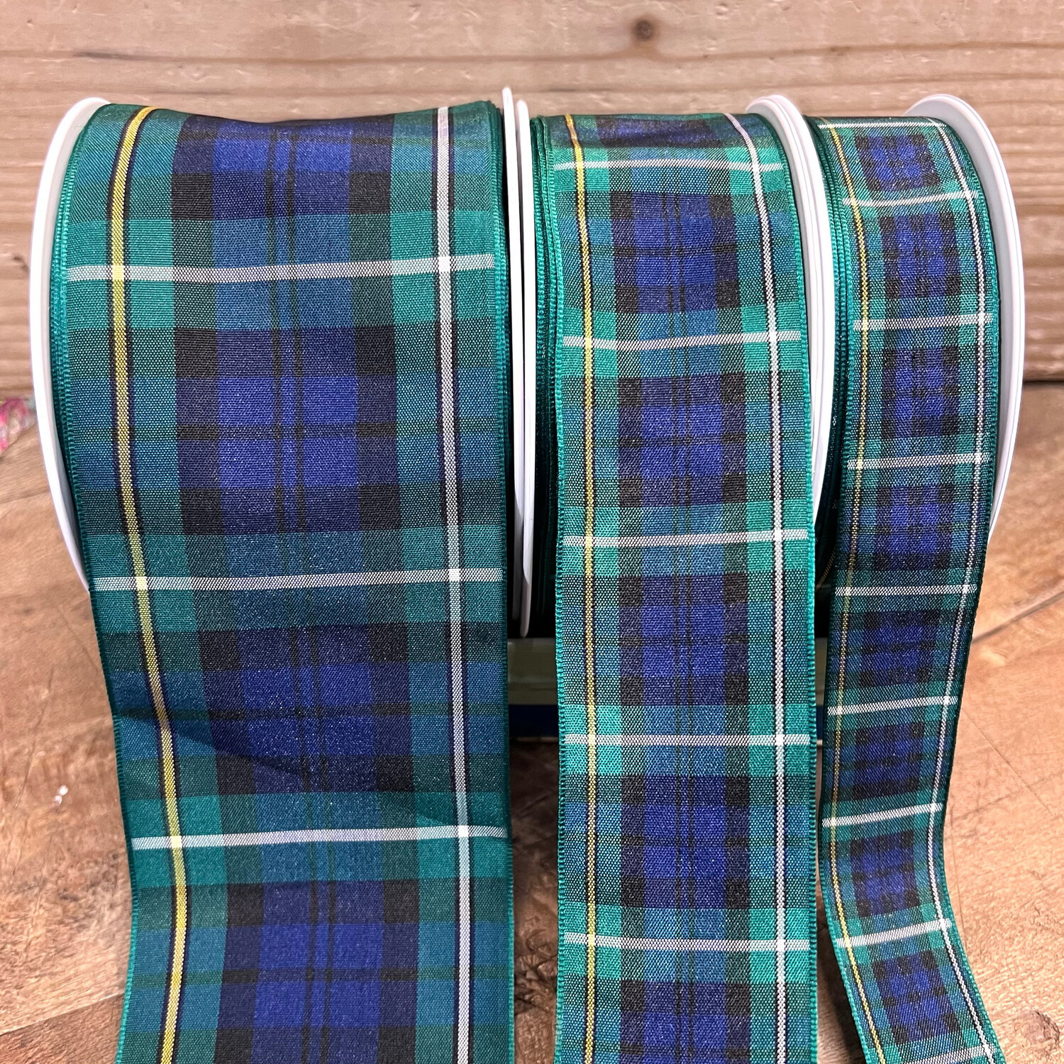 Nastro Tartan Blu/Verde