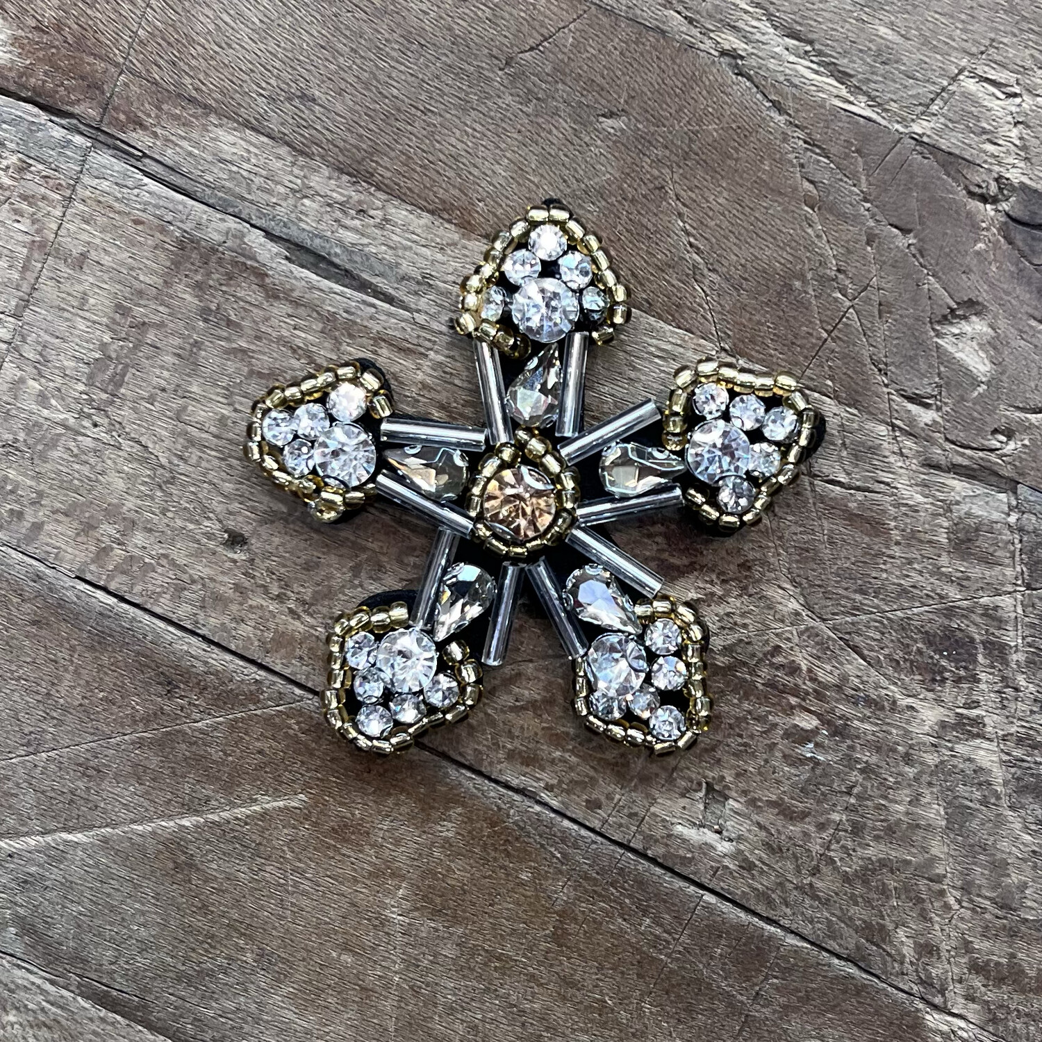 Applicazione 5 Punte Strass e zirconcini
