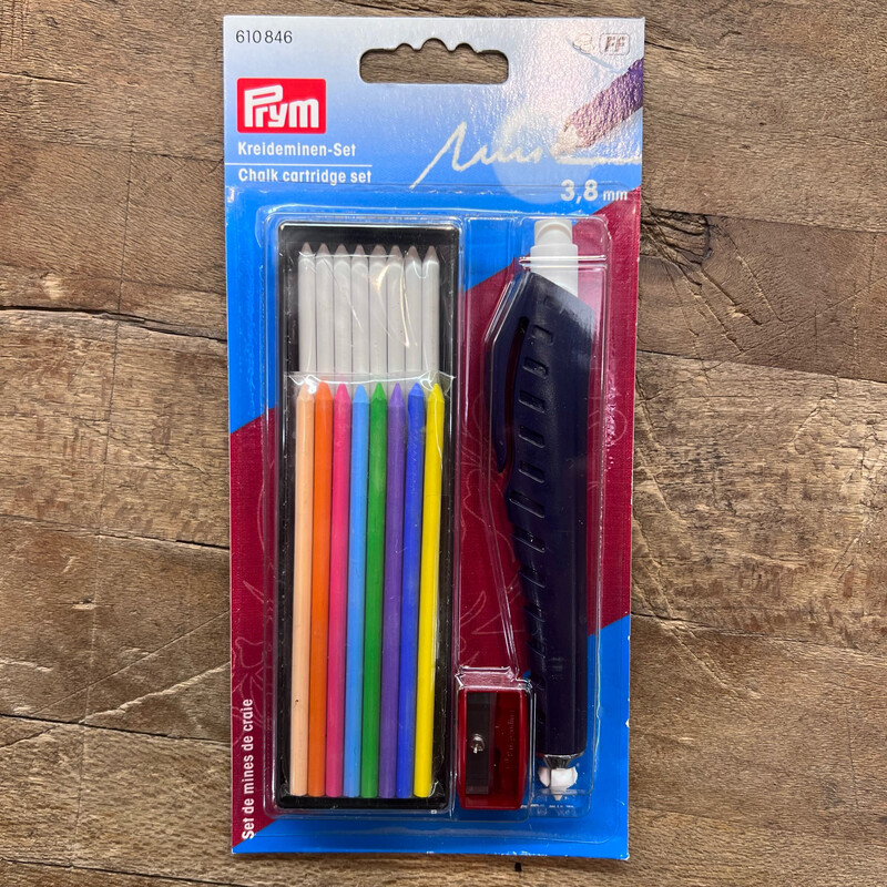 Penna con mine da tessuto