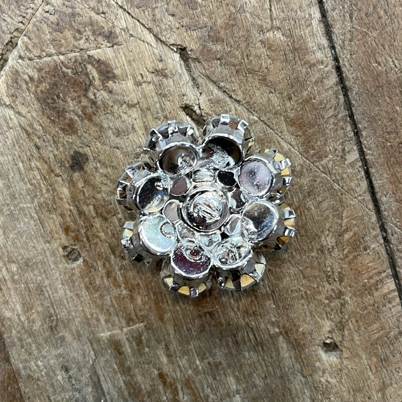Bottone gioello strass