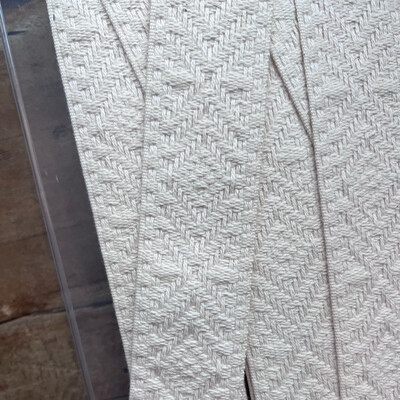 Cordura Lavorata Jacquard Panna