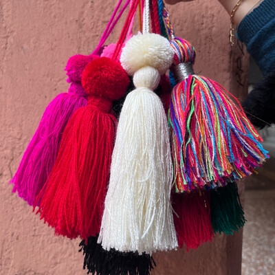 Nappa con PomPom Marocco