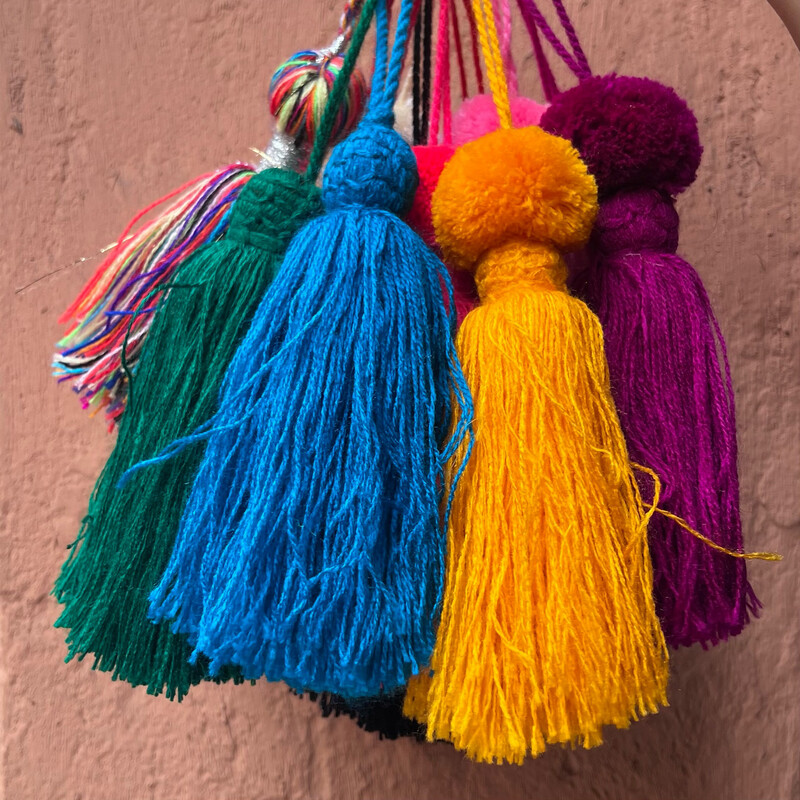 Nappa con PomPom Marocco