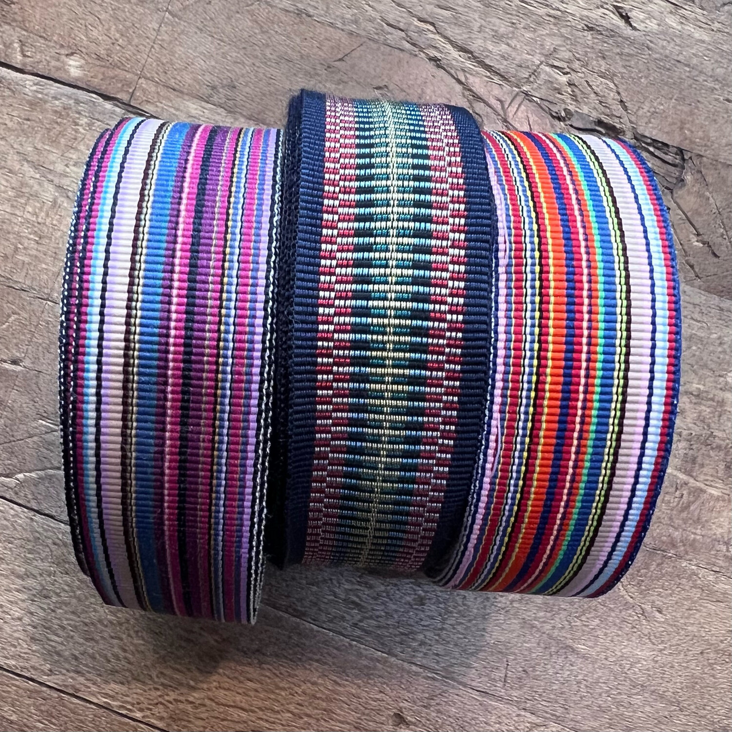 Gros Grain multicolor 2,5 cm