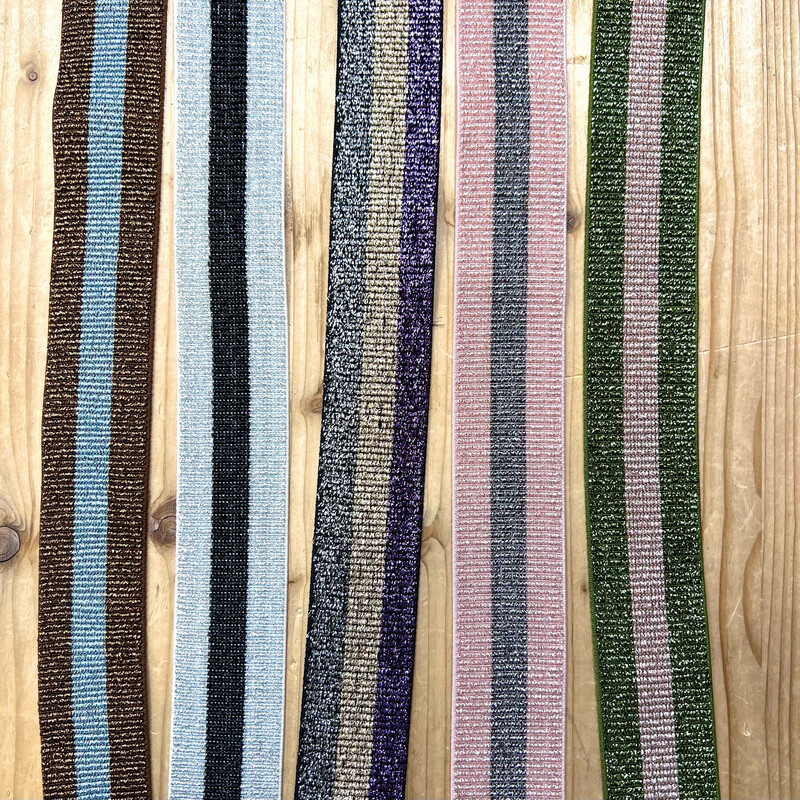 Elastico Lurex Riga Centrale