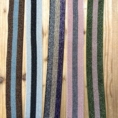 Elastico Lurex Riga Centrale