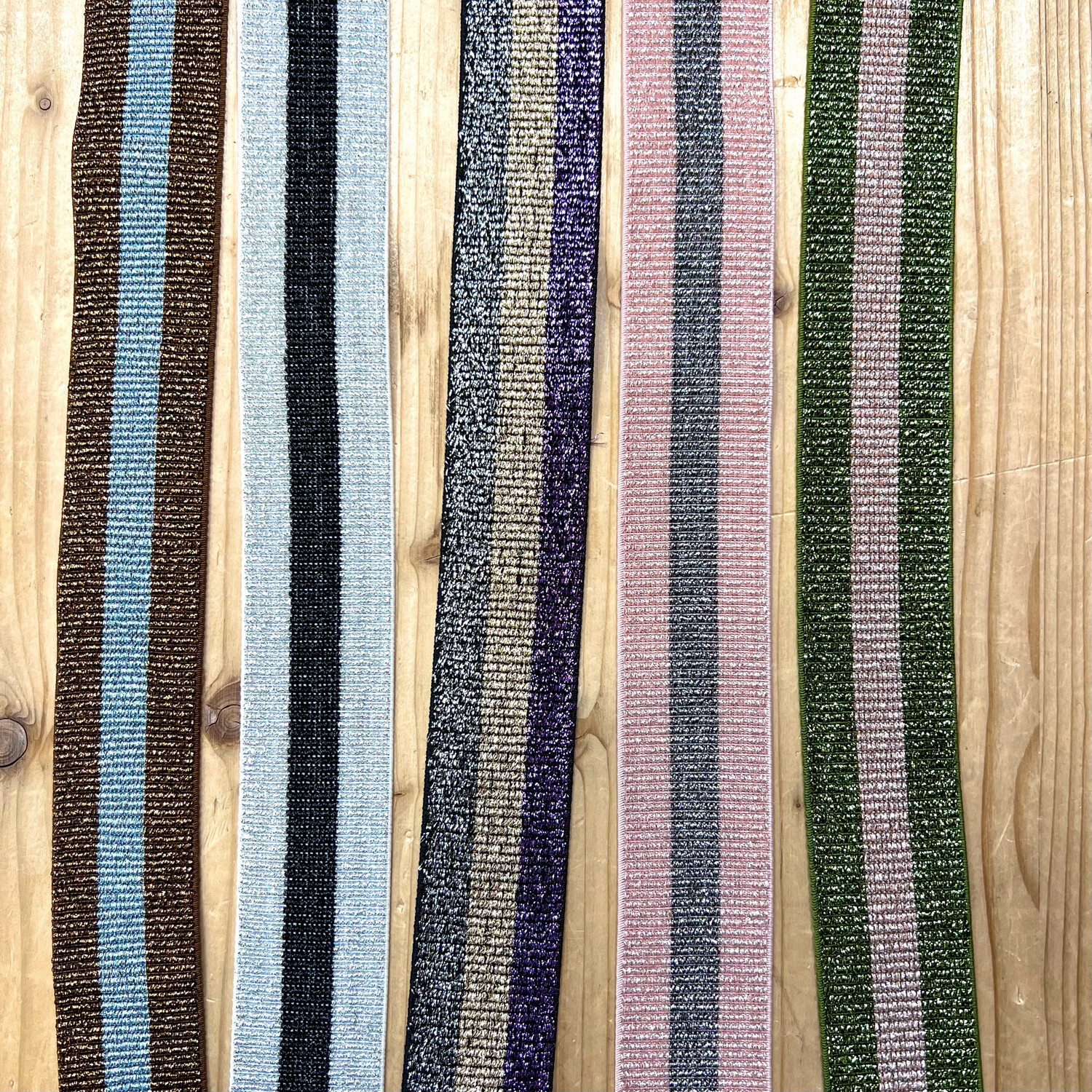 Elastico Lurex Riga Centrale