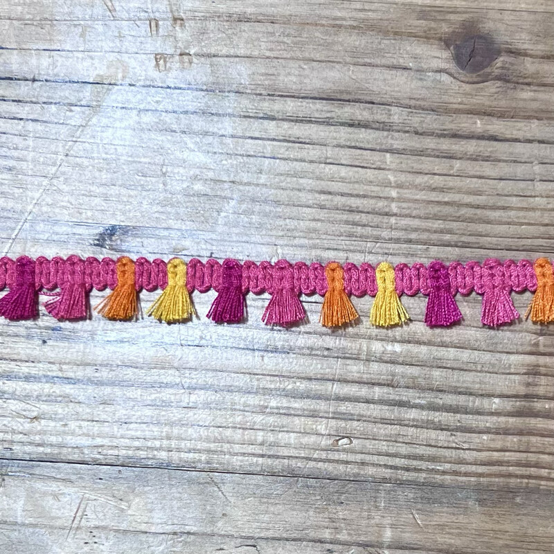 Passamaneria Con Nappine Piccole Multicolor