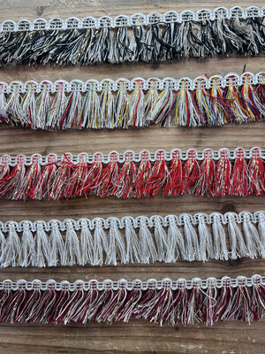 Frangia Cotone e Lurex