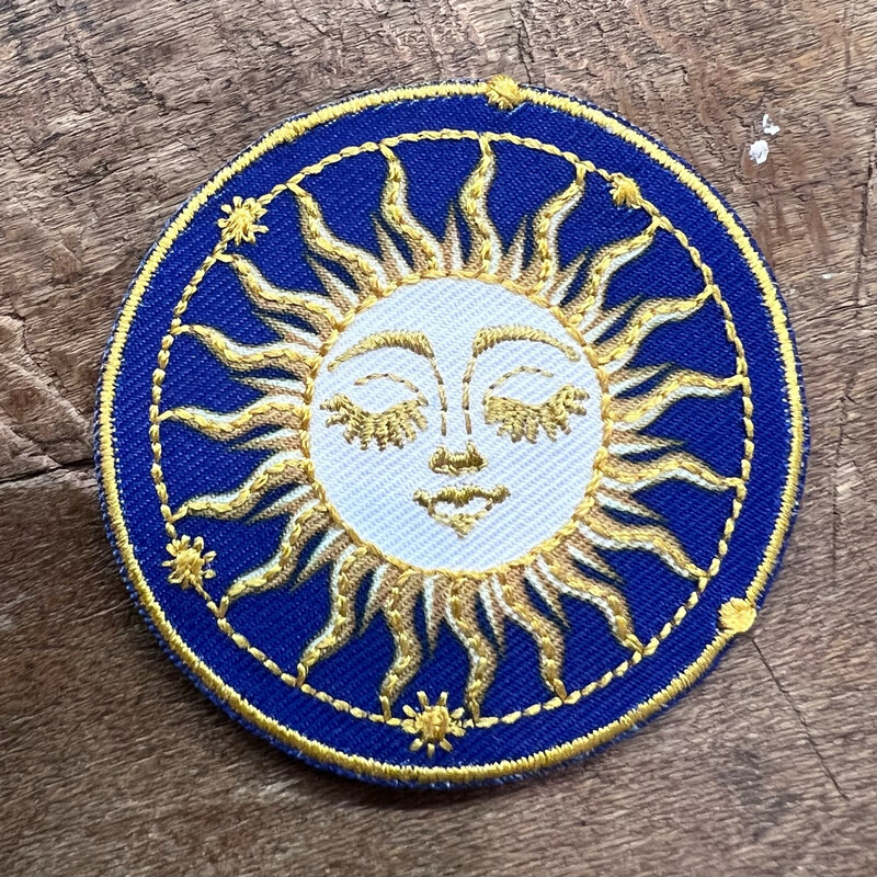Applicazione Mistica Sole base blu