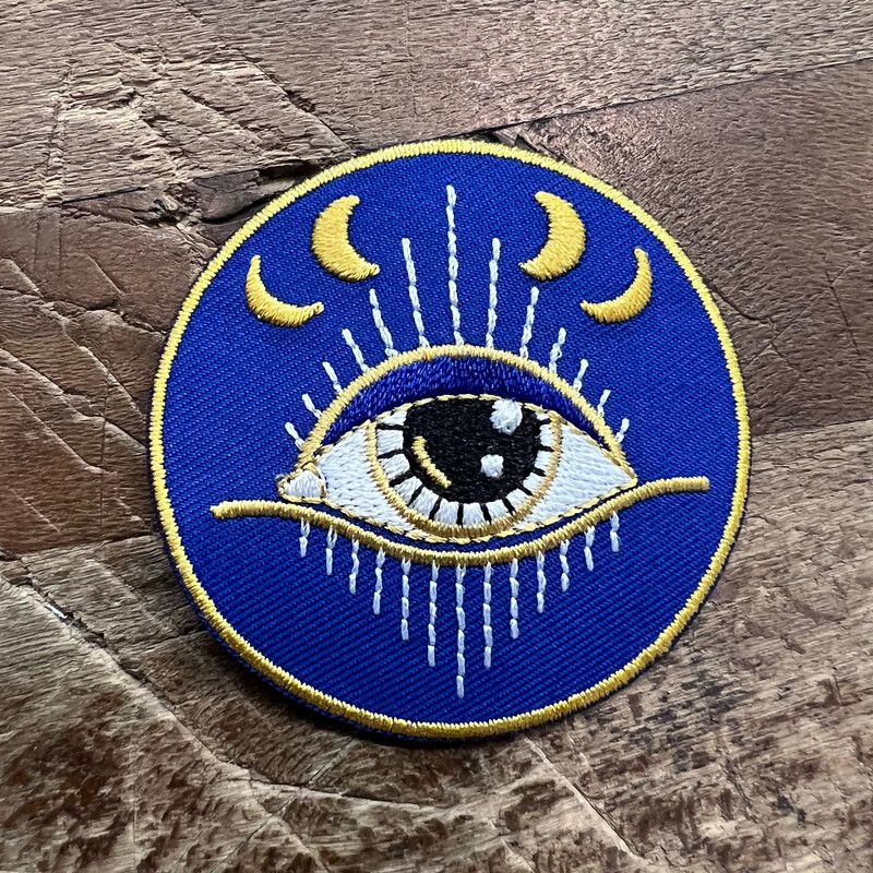 Applicazione Mistica Occhio base blu
