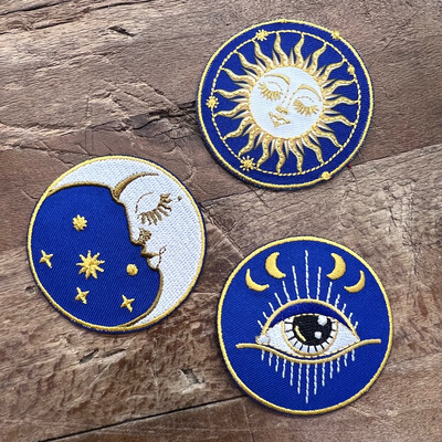 Applicazione Mistica Occhio base blu