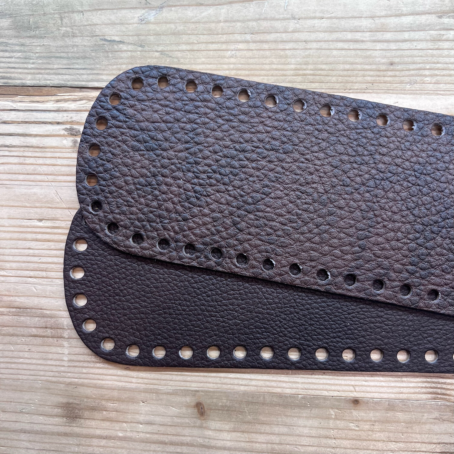 Base per Borsa in Pelle Ovale 32x10 cm