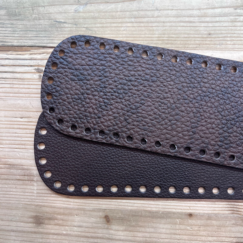 Base per Borsa in Pelle Ovale 32x10 cm