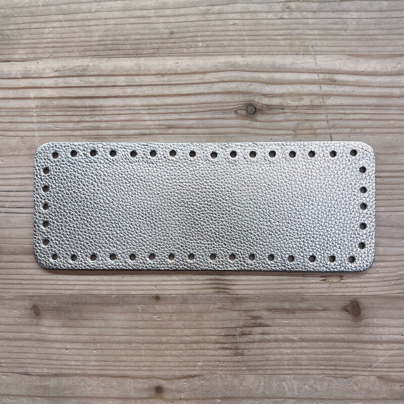 Base per Borsa in Pelle Rettangolare 22X8 cm