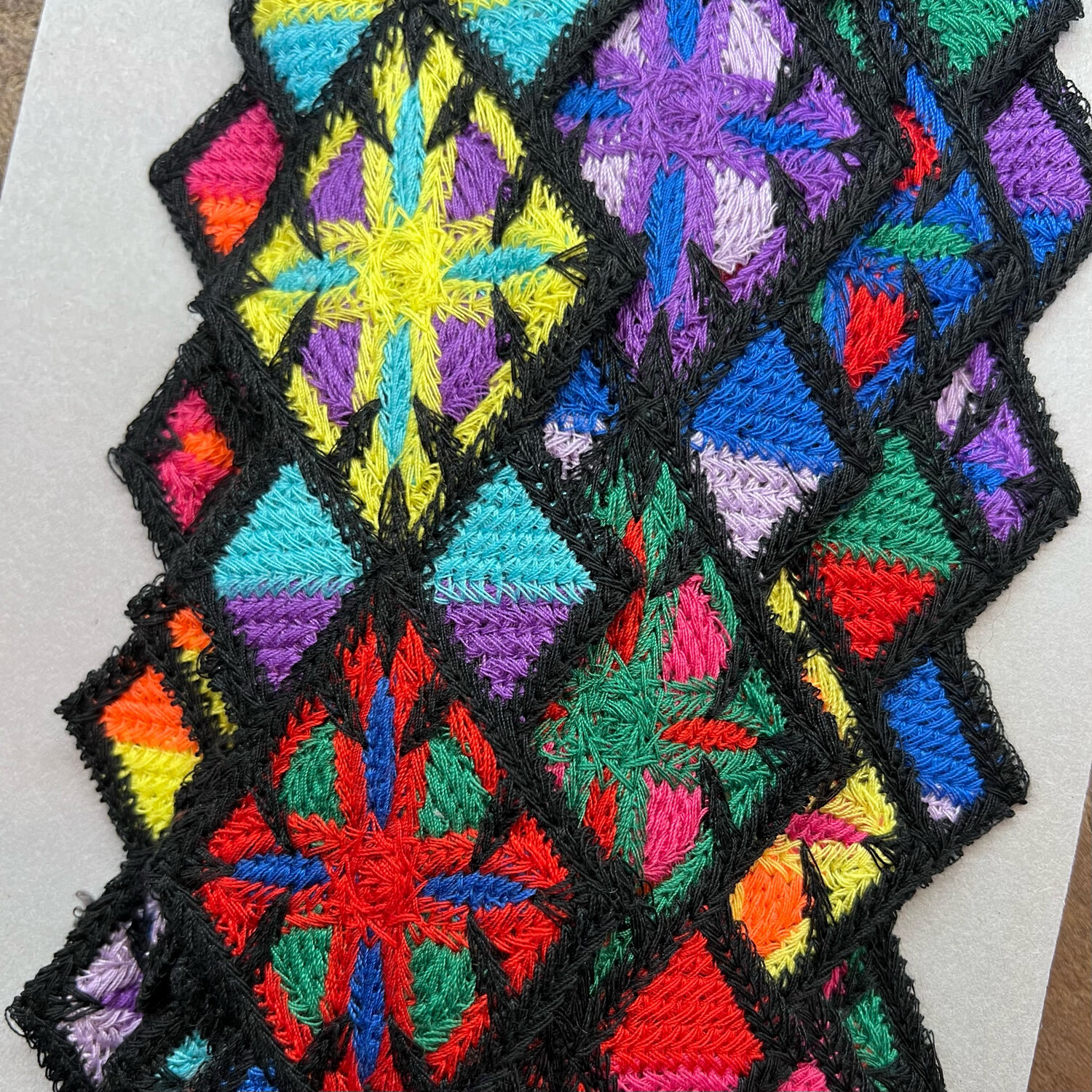Passamaneria Crochet Multicolor