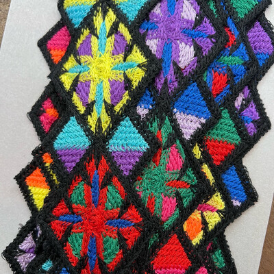 Passamaneria Crochet Multicolor