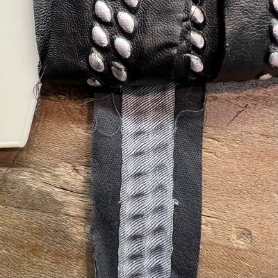 Bordo Martellato in Eco Pelle