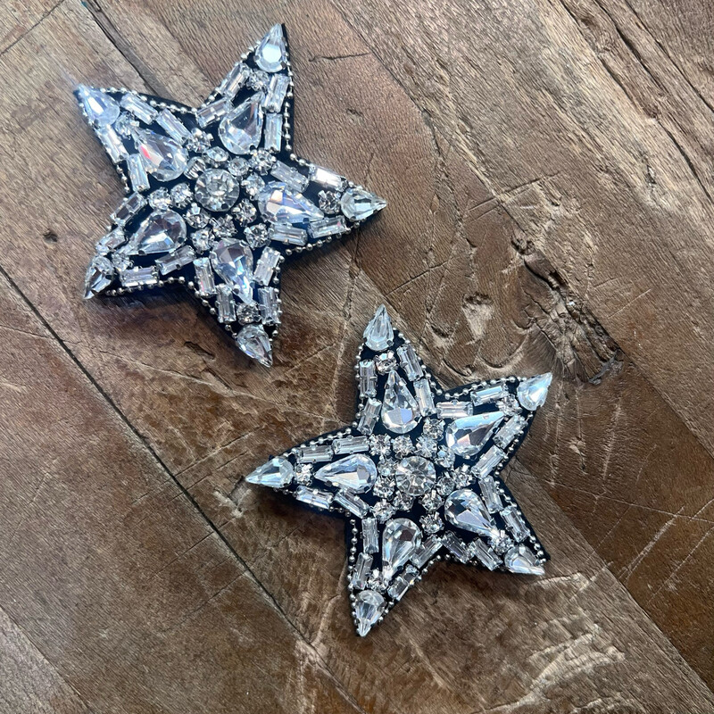 Applicazione Stella Brillantini Argento