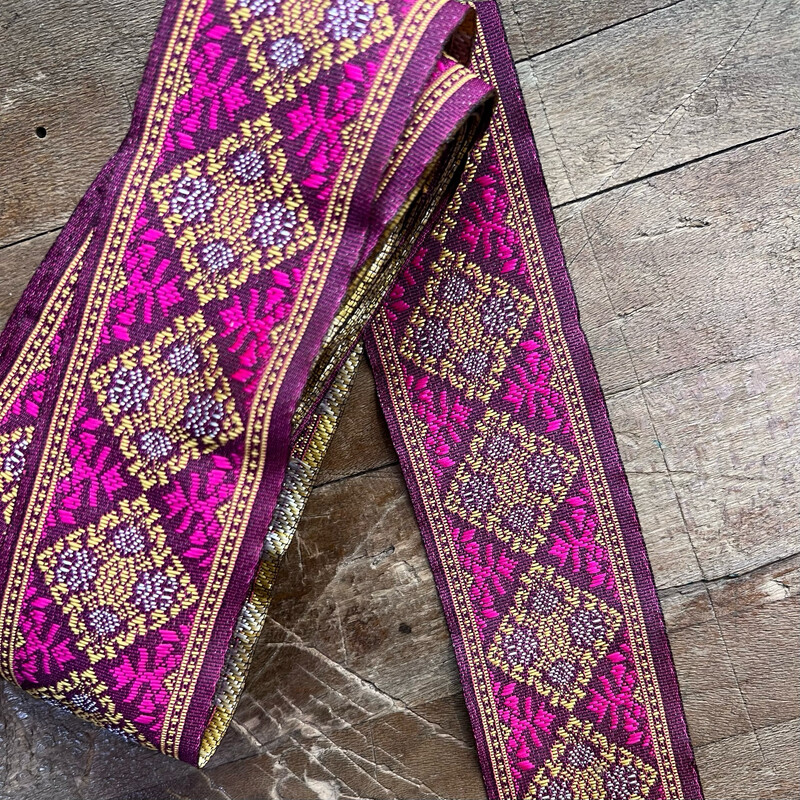 Bordo Thai Viola e Fucsia