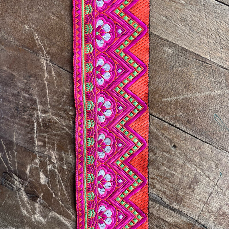 Bordo Thai Fucsia e Arancio Fluo