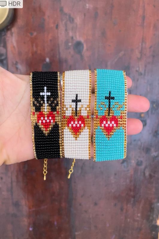 Bracciale Cuore Sacro Mexico