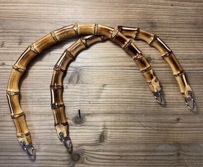 Manici Bamboo Piccoli con anelle perpendicolari