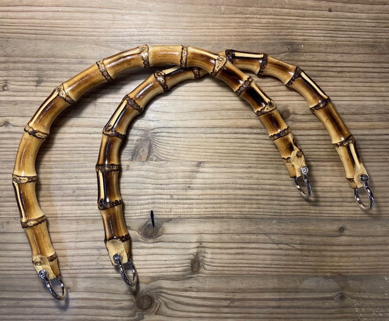 Manici Bamboo Piccoli con anelle perpendicolari