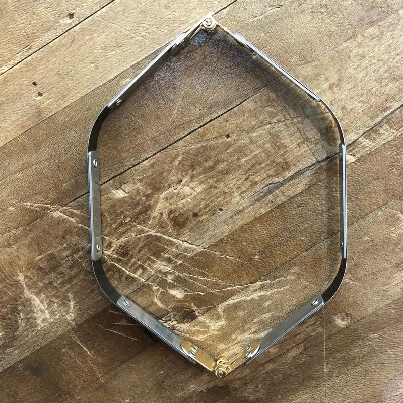 Chiusura Borsa a Molla Piatta 24 cm