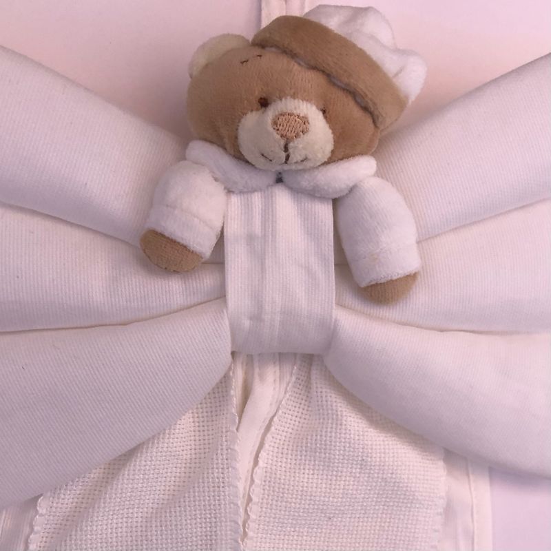 Fiocco Nascita Bianco