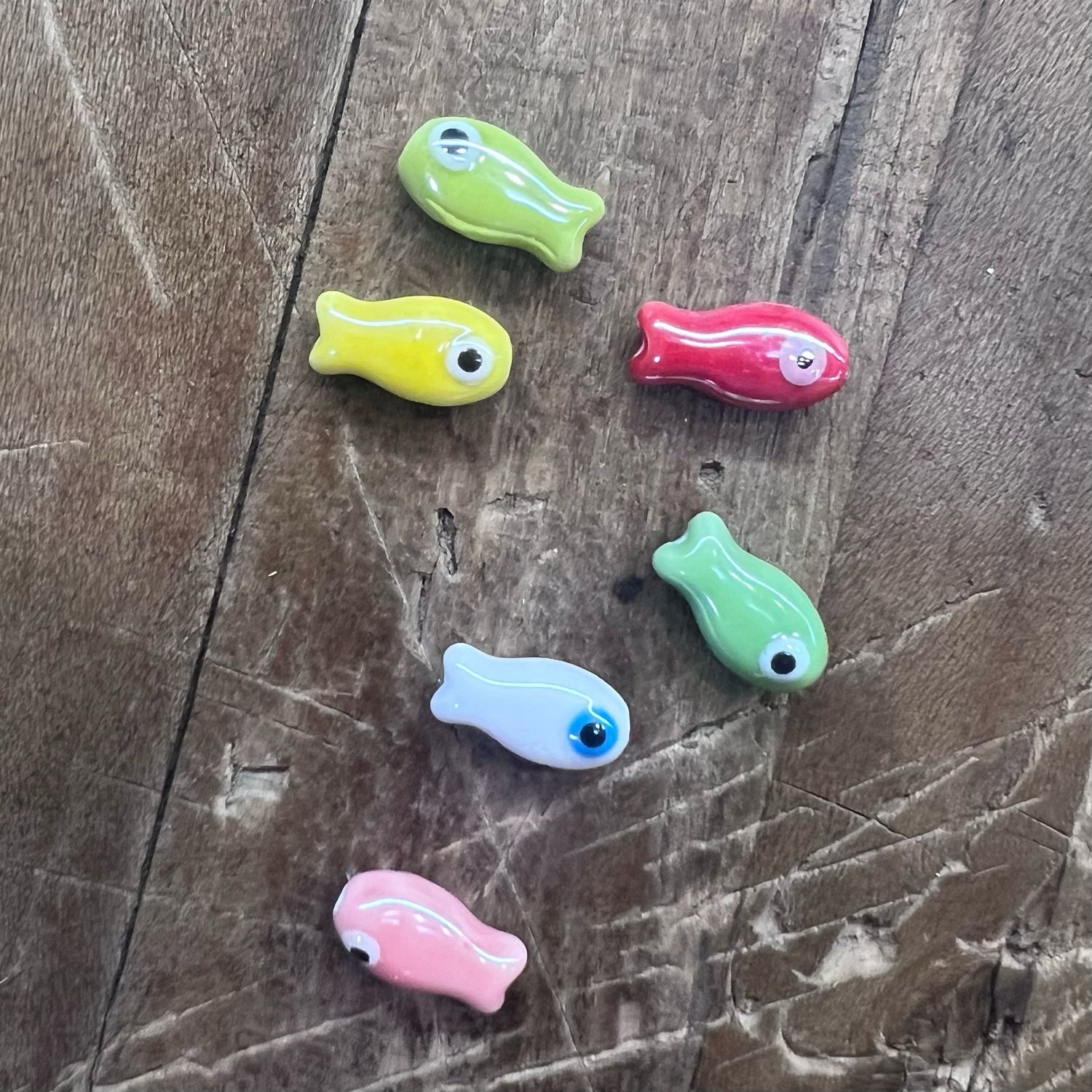 Ciondolo Pesce Ceramica